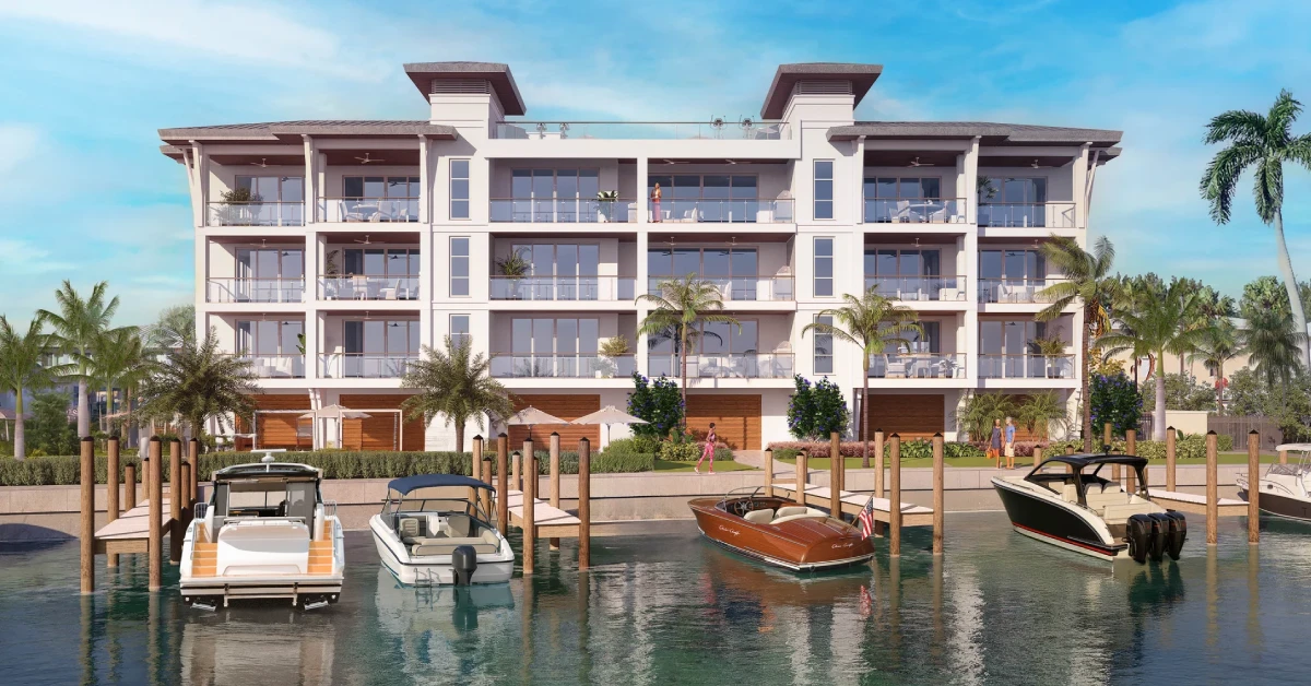 Parking waterfront view